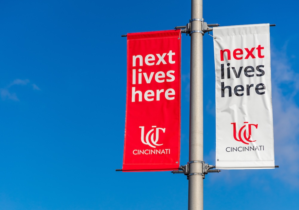 university banners, example of wide format printing