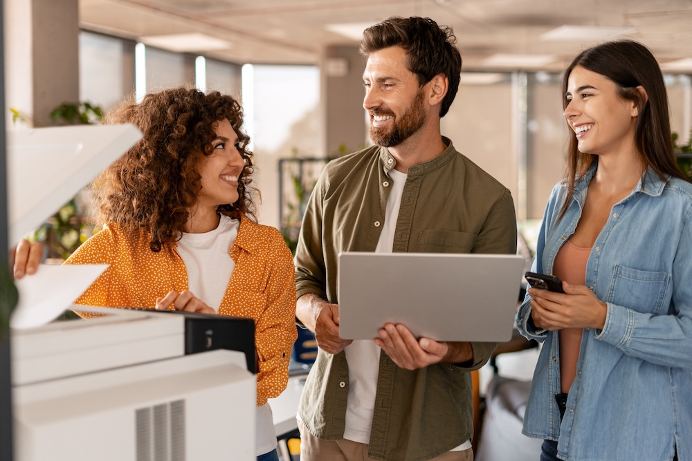 Managed Print Services provider talking about how to make the most of office printers.